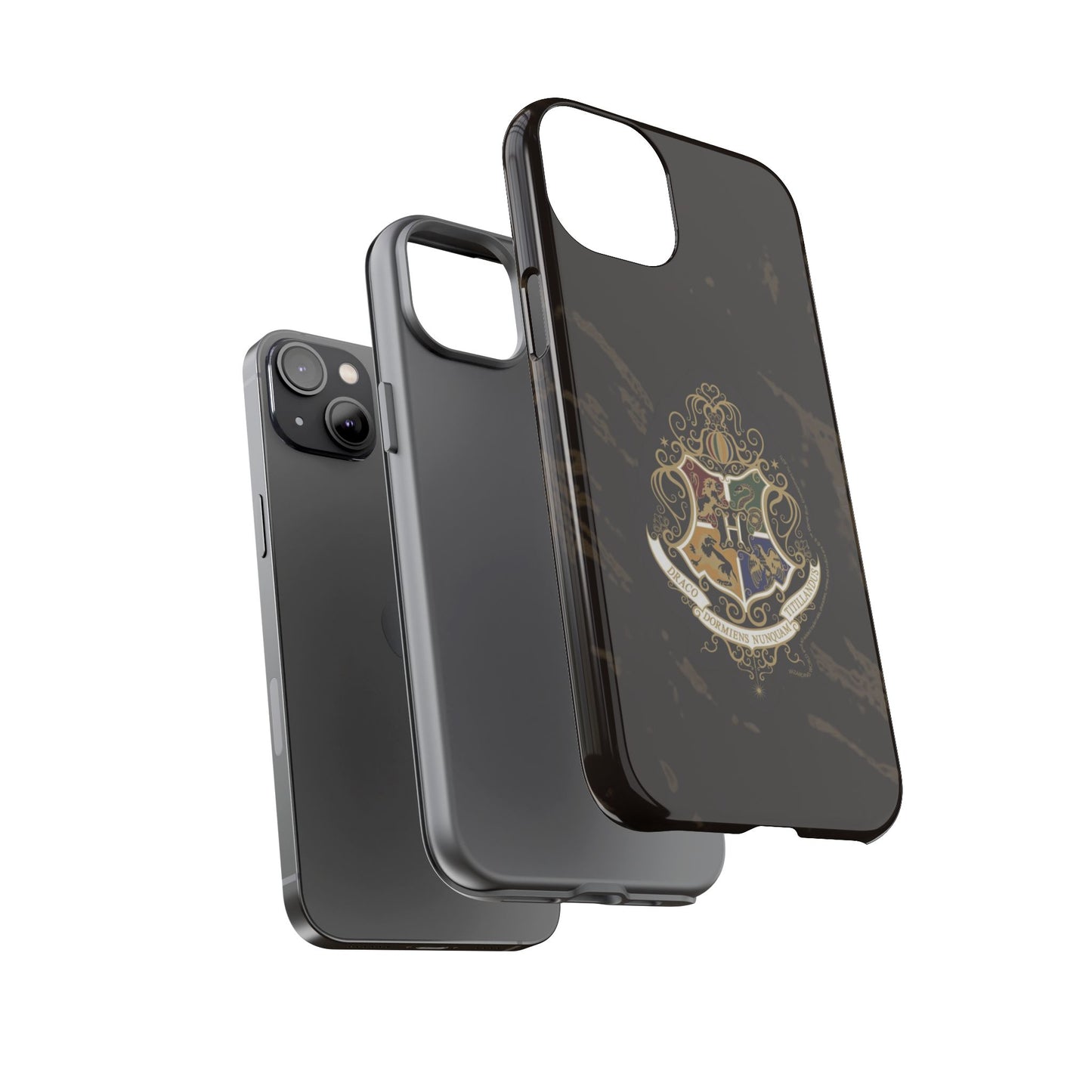 Phone Case - Harry Potter Hogwarts Class with 4 Team Symbols, Gryffindor, Hufflepuff, Ravenclaw, Slytherin
