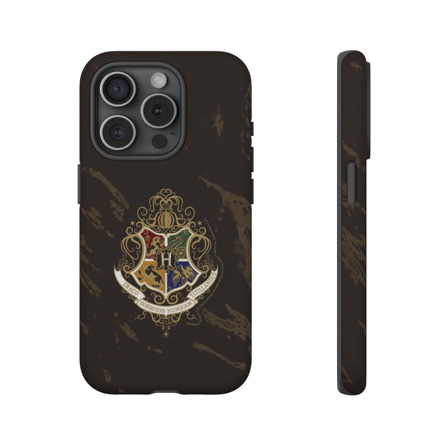 Phone Case - Harry Potter Hogwarts Class with 4 Team Symbols, Gryffindor, Hufflepuff, Ravenclaw, Slytherin