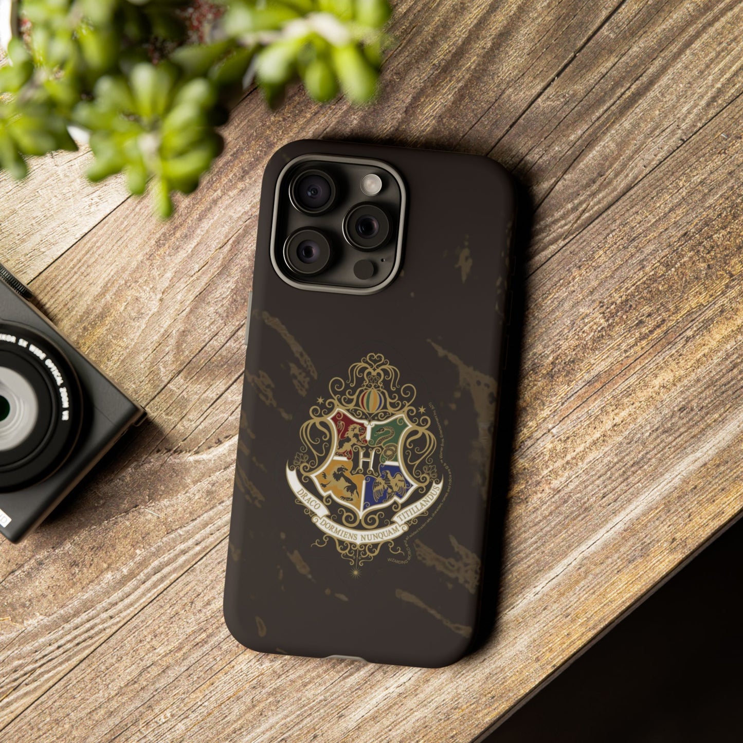 Phone Case - Harry Potter Hogwarts Class with 4 Team Symbols, Gryffindor, Hufflepuff, Ravenclaw, Slytherin