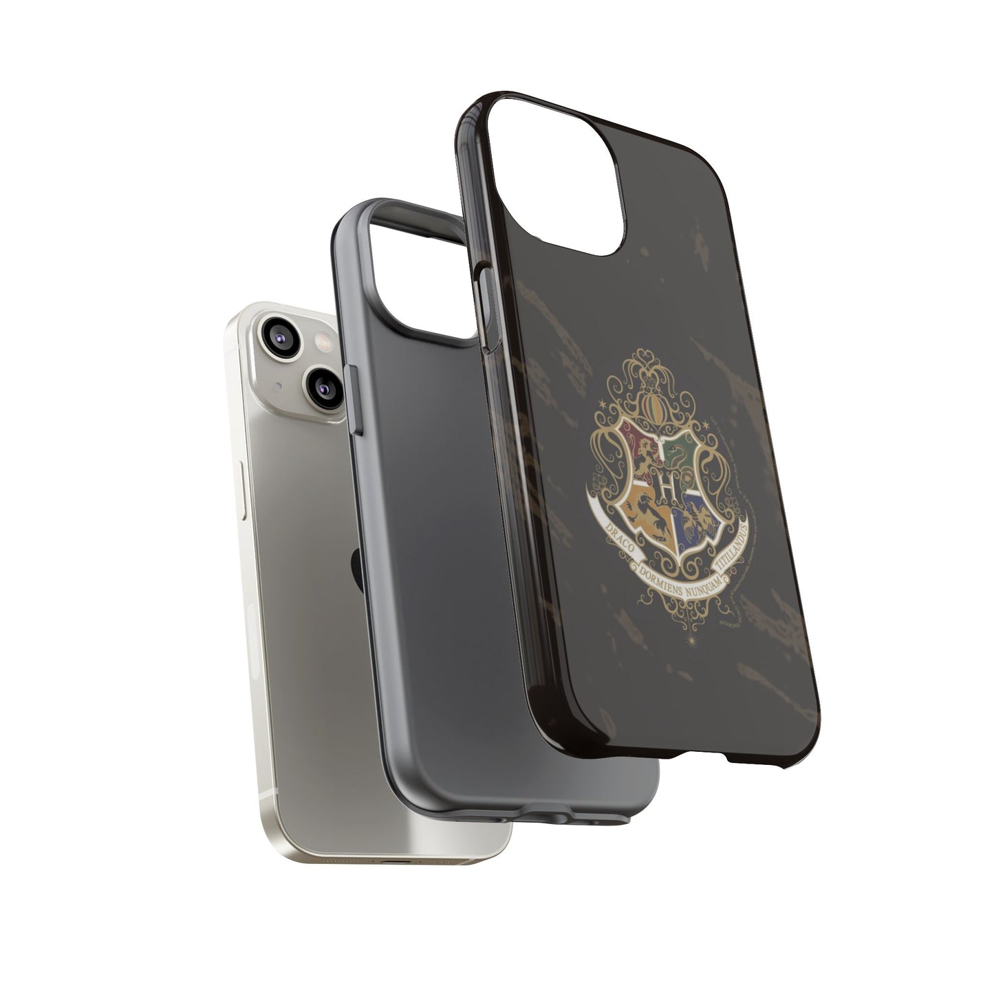Phone Case - Harry Potter Hogwarts Class with 4 Team Symbols, Gryffindor, Hufflepuff, Ravenclaw, Slytherin