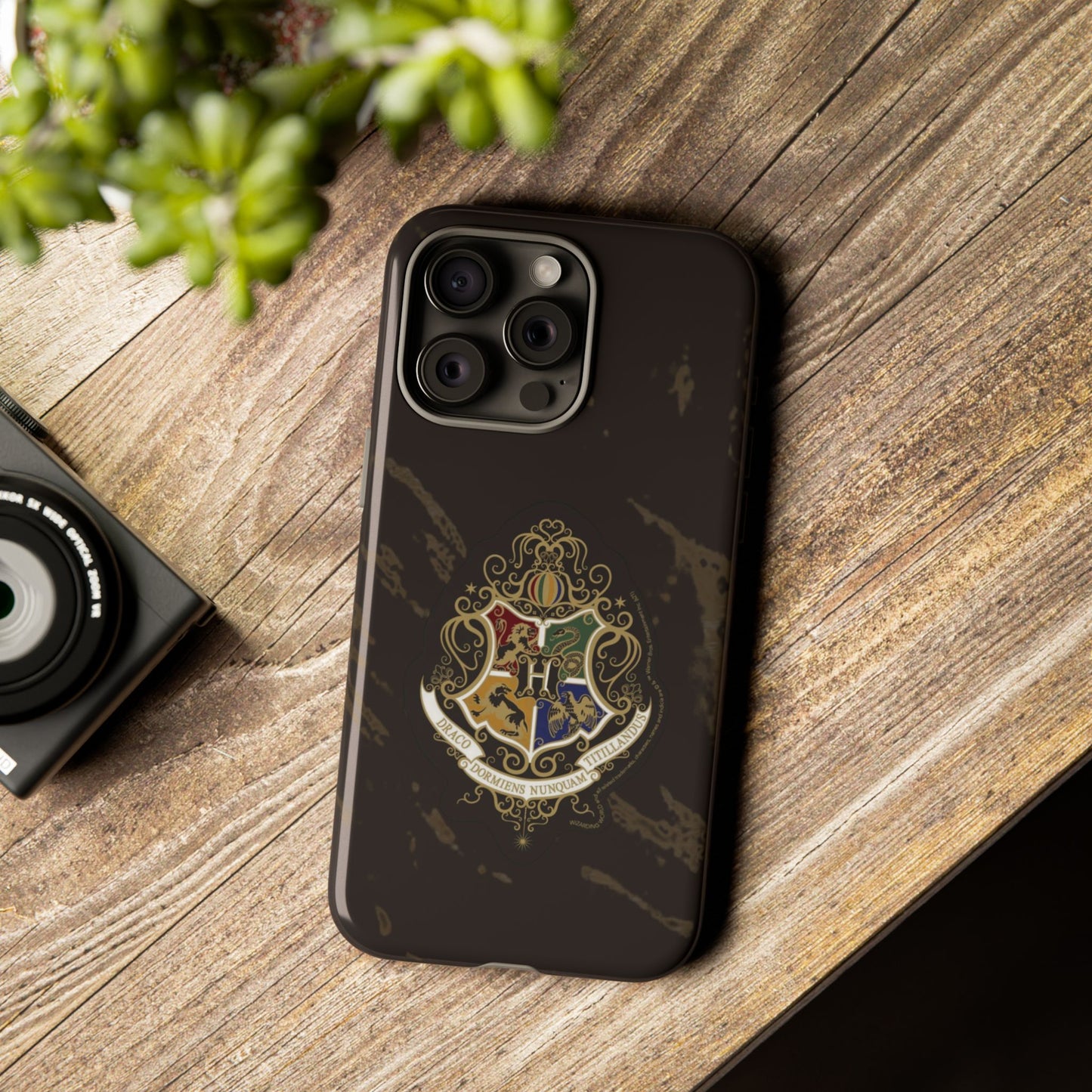 Phone Case - Harry Potter Hogwarts Class with 4 Team Symbols, Gryffindor, Hufflepuff, Ravenclaw, Slytherin