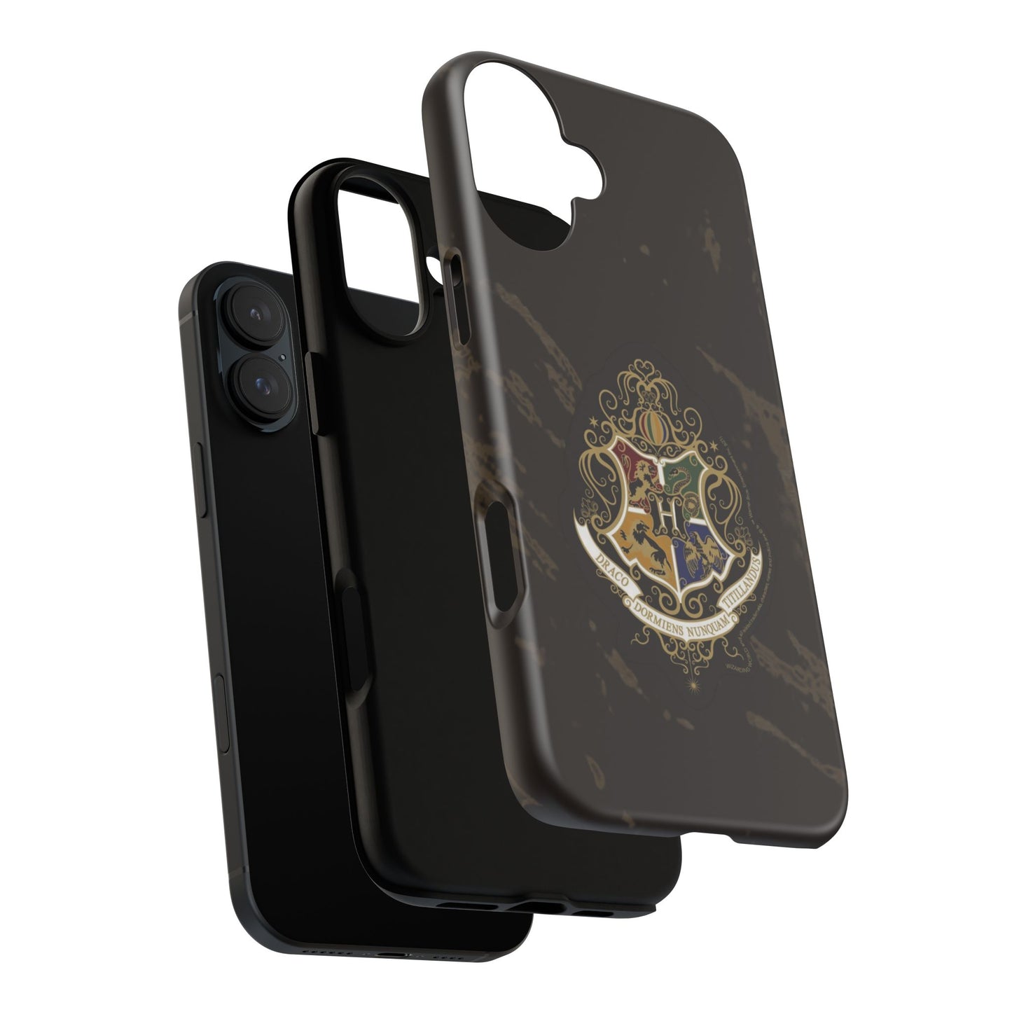 Phone Case - Harry Potter Hogwarts Class with 4 Team Symbols, Gryffindor, Hufflepuff, Ravenclaw, Slytherin