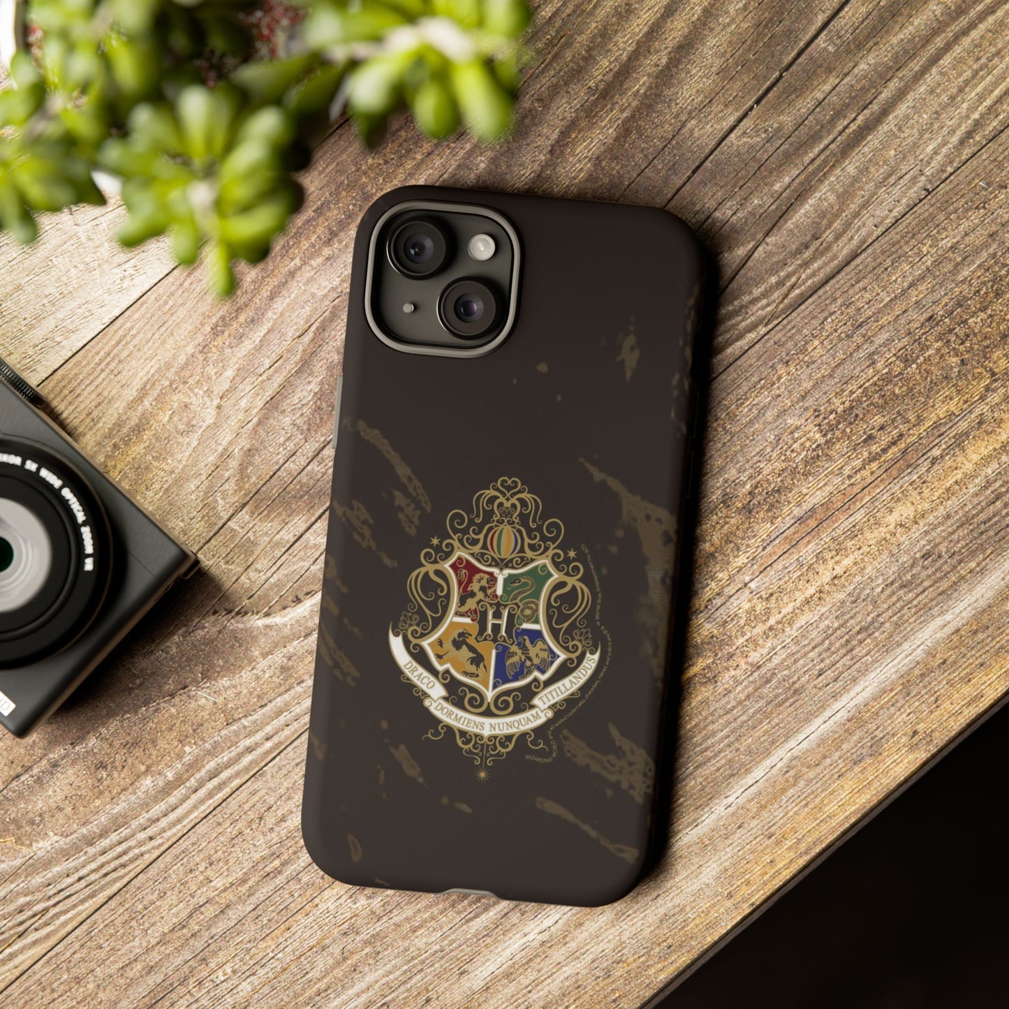 Phone Case - Harry Potter Hogwarts Class with 4 Team Symbols, Gryffindor, Hufflepuff, Ravenclaw, Slytherin