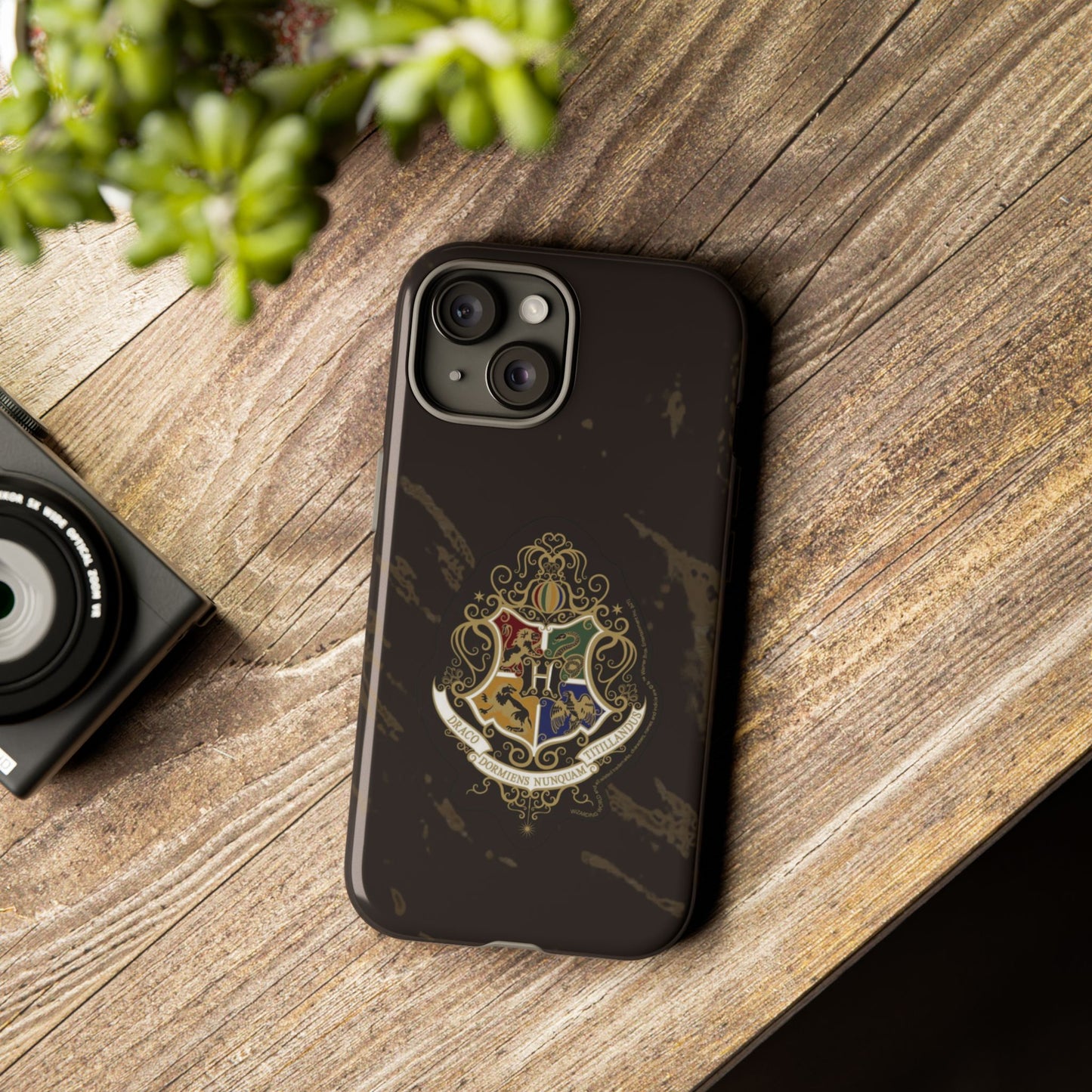 Phone Case - Harry Potter Hogwarts Class with 4 Team Symbols, Gryffindor, Hufflepuff, Ravenclaw, Slytherin