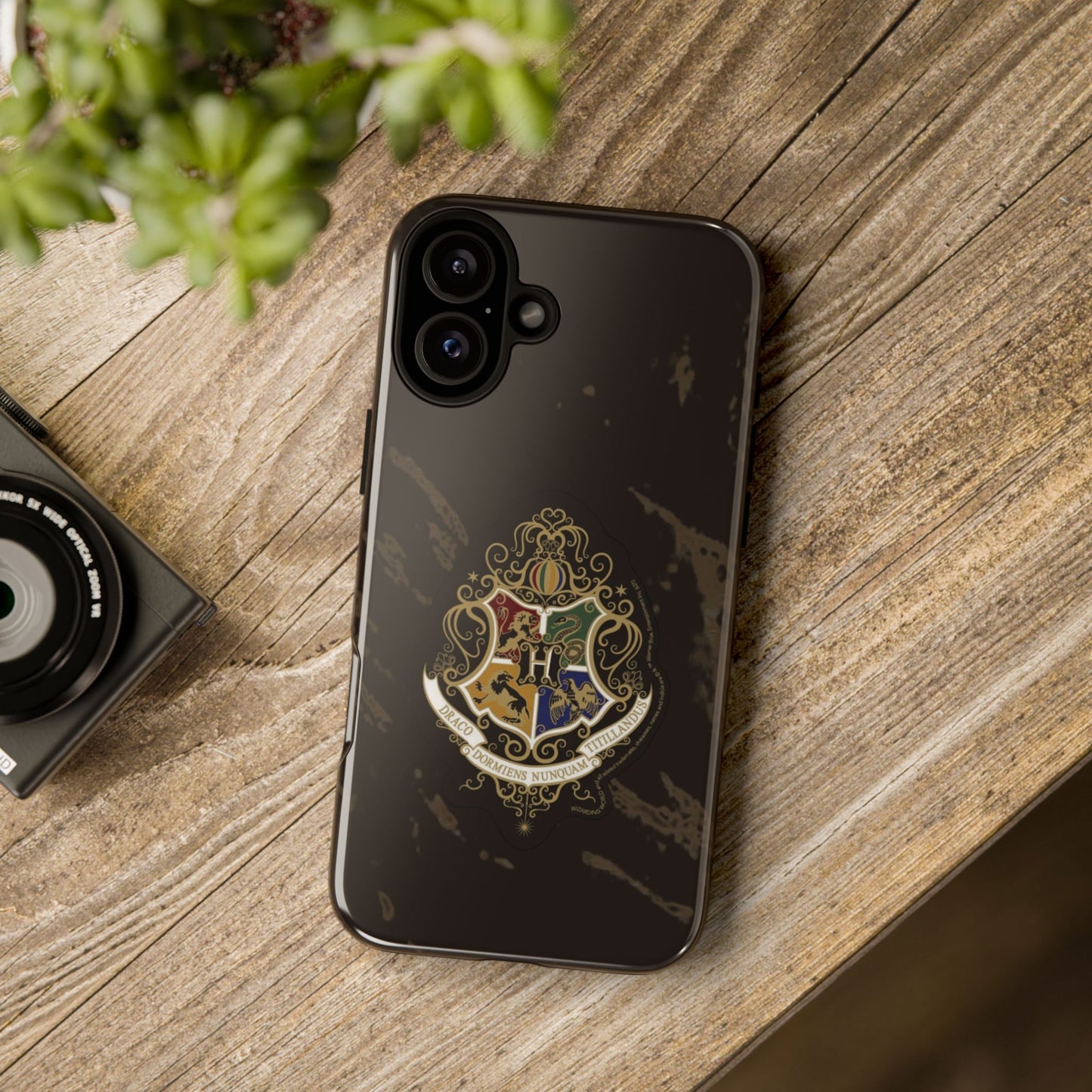 Phone Case - Harry Potter Hogwarts Class with 4 Team Symbols, Gryffindor, Hufflepuff, Ravenclaw, Slytherin