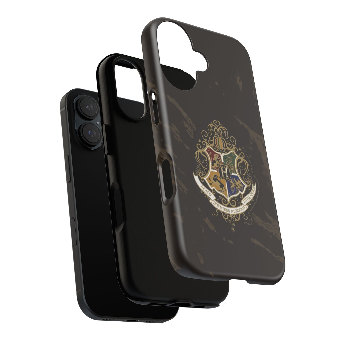 Phone Case - Harry Potter Hogwarts Class with 4 Team Symbols, Gryffindor, Hufflepuff, Ravenclaw, Slytherin