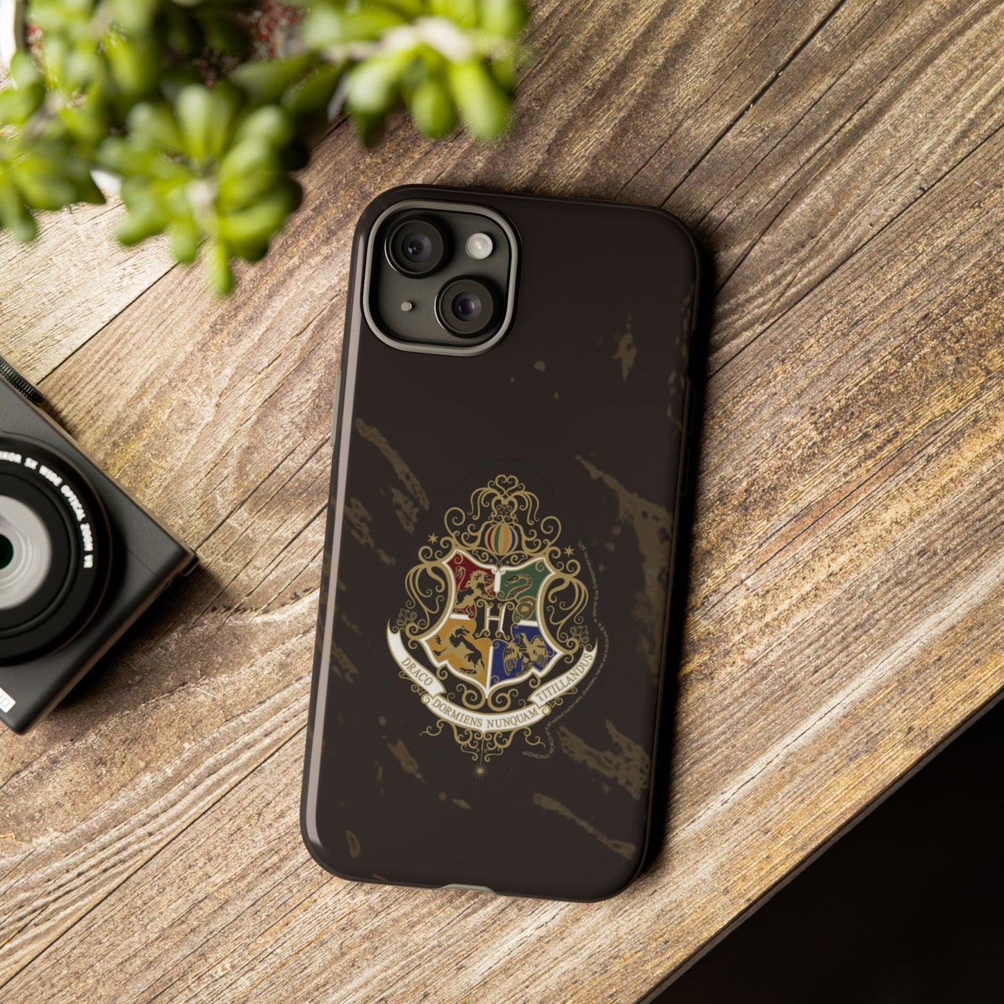 Phone Case - Harry Potter Hogwarts Class with 4 Team Symbols, Gryffindor, Hufflepuff, Ravenclaw, Slytherin