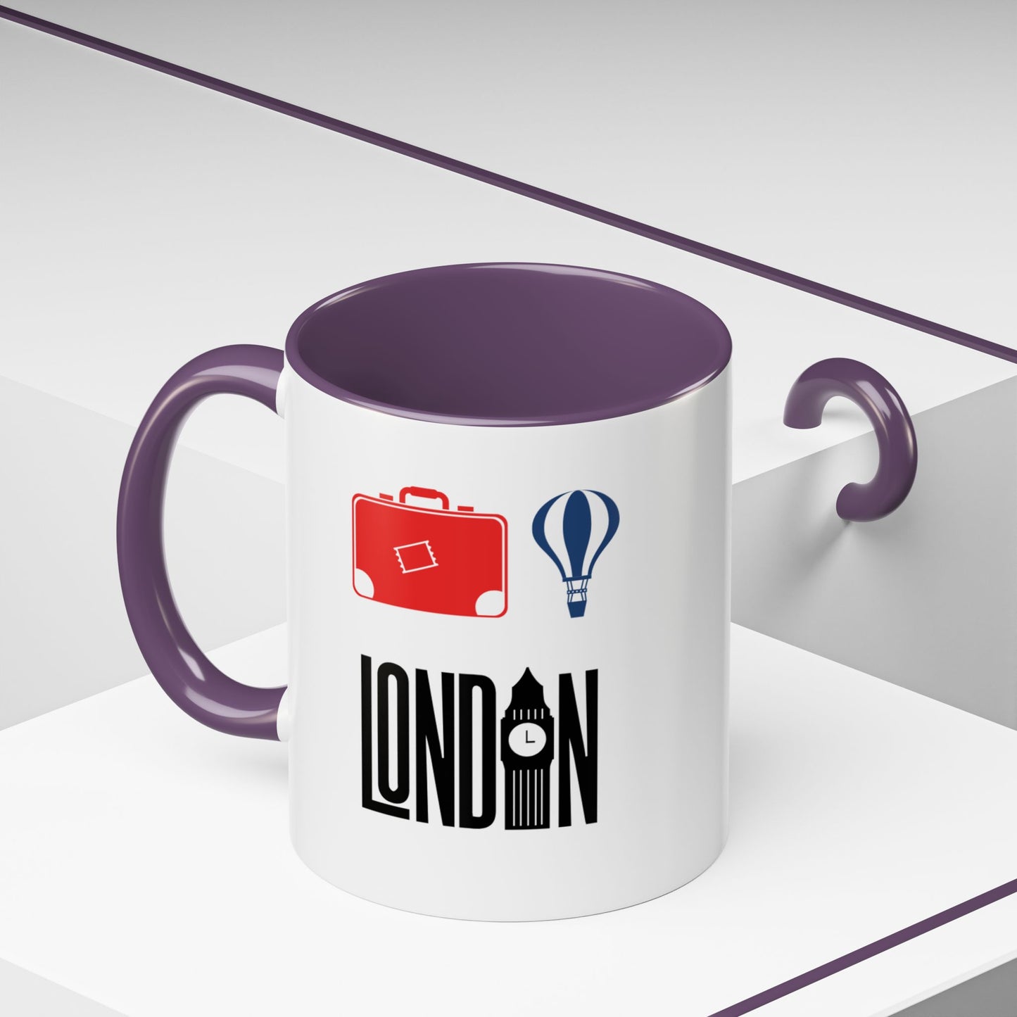 British Charm Accent Coffee Mug, Unique Travel Mug Gift, London Souvenir, Fun Office Coffee Cup, Royal Guard Mug, British Culture Decor