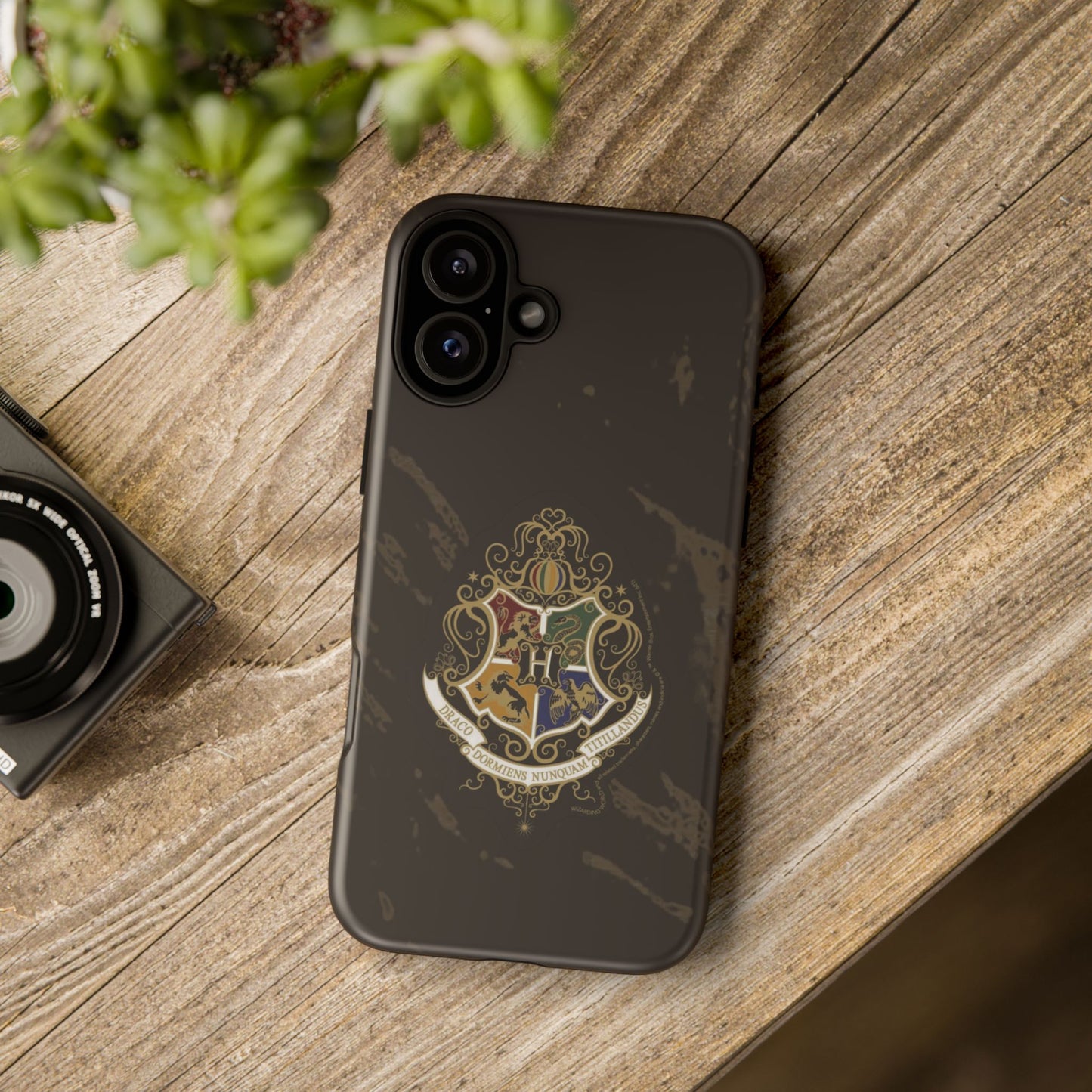 Phone Case - Harry Potter Hogwarts Class with 4 Team Symbols, Gryffindor, Hufflepuff, Ravenclaw, Slytherin
