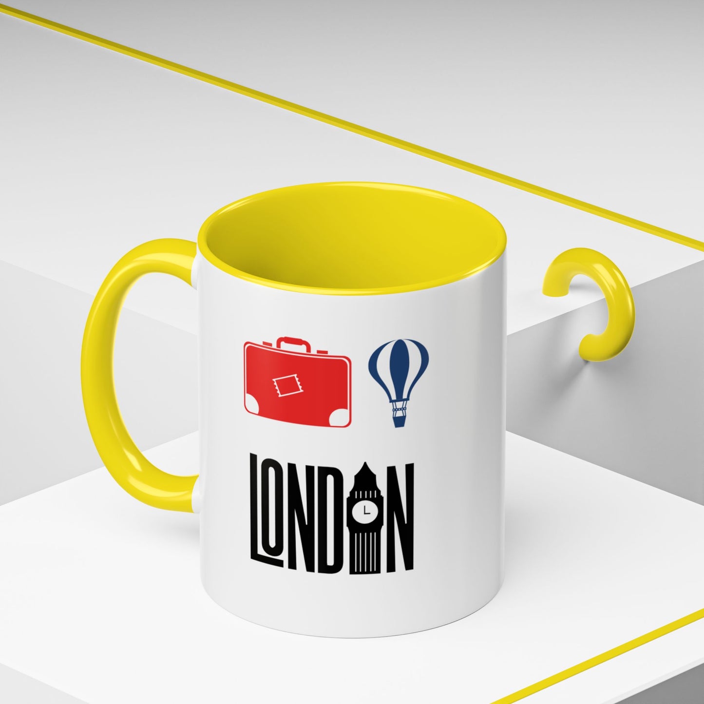 British Charm Accent Coffee Mug, Unique Travel Mug Gift, London Souvenir, Fun Office Coffee Cup, Royal Guard Mug, British Culture Decor
