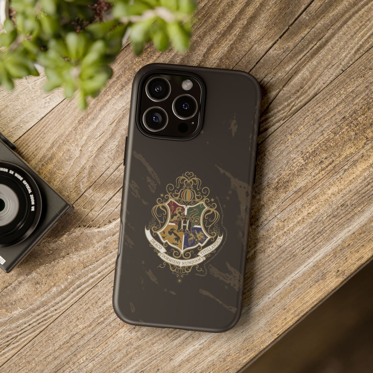 Phone Case - Harry Potter Hogwarts Class with 4 Team Symbols, Gryffindor, Hufflepuff, Ravenclaw, Slytherin