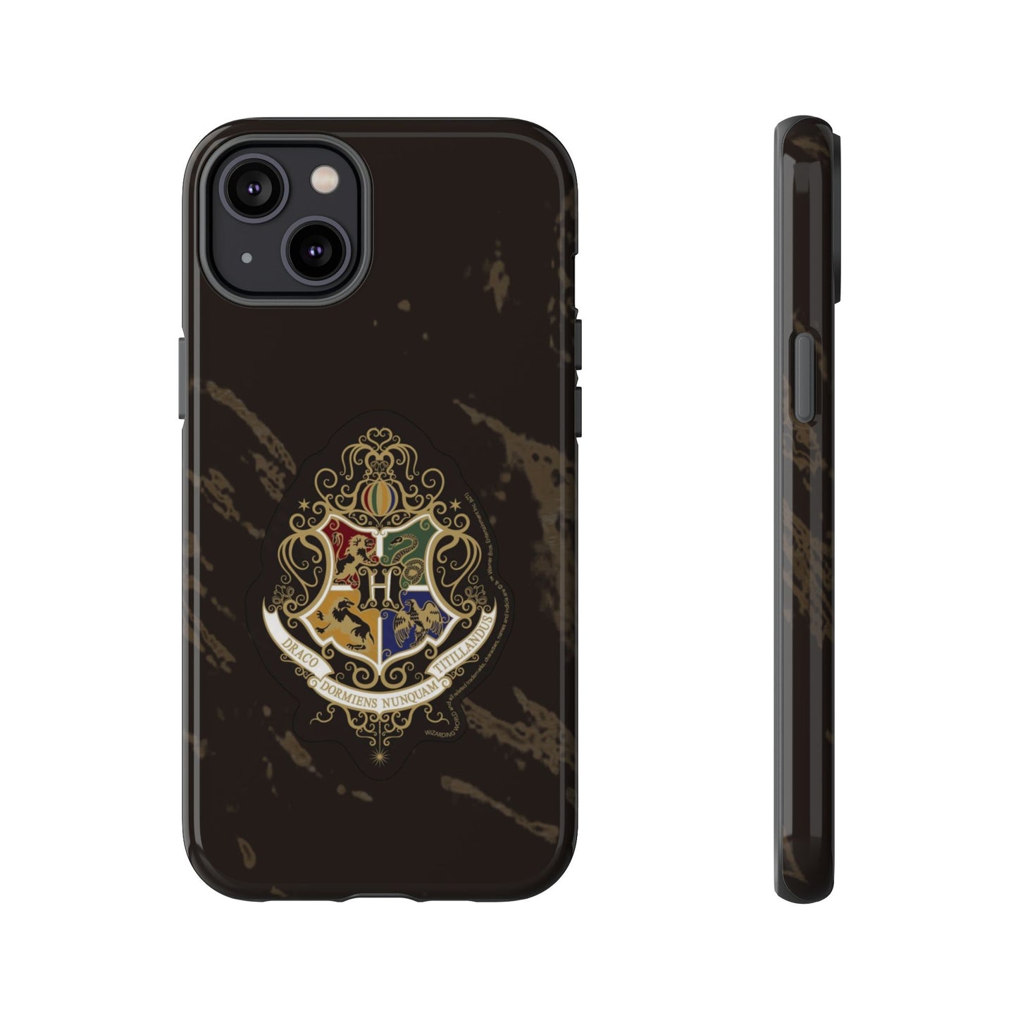 Phone Case - Harry Potter Hogwarts Class with 4 Team Symbols, Gryffindor, Hufflepuff, Ravenclaw, Slytherin