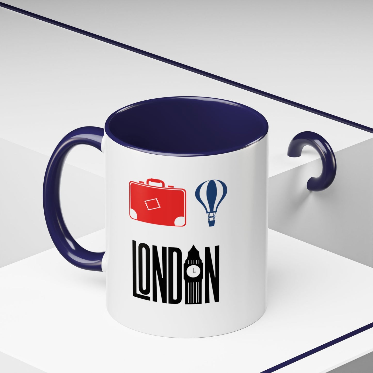 British Charm Accent Coffee Mug, Unique Travel Mug Gift, London Souvenir, Fun Office Coffee Cup, Royal Guard Mug, British Culture Decor