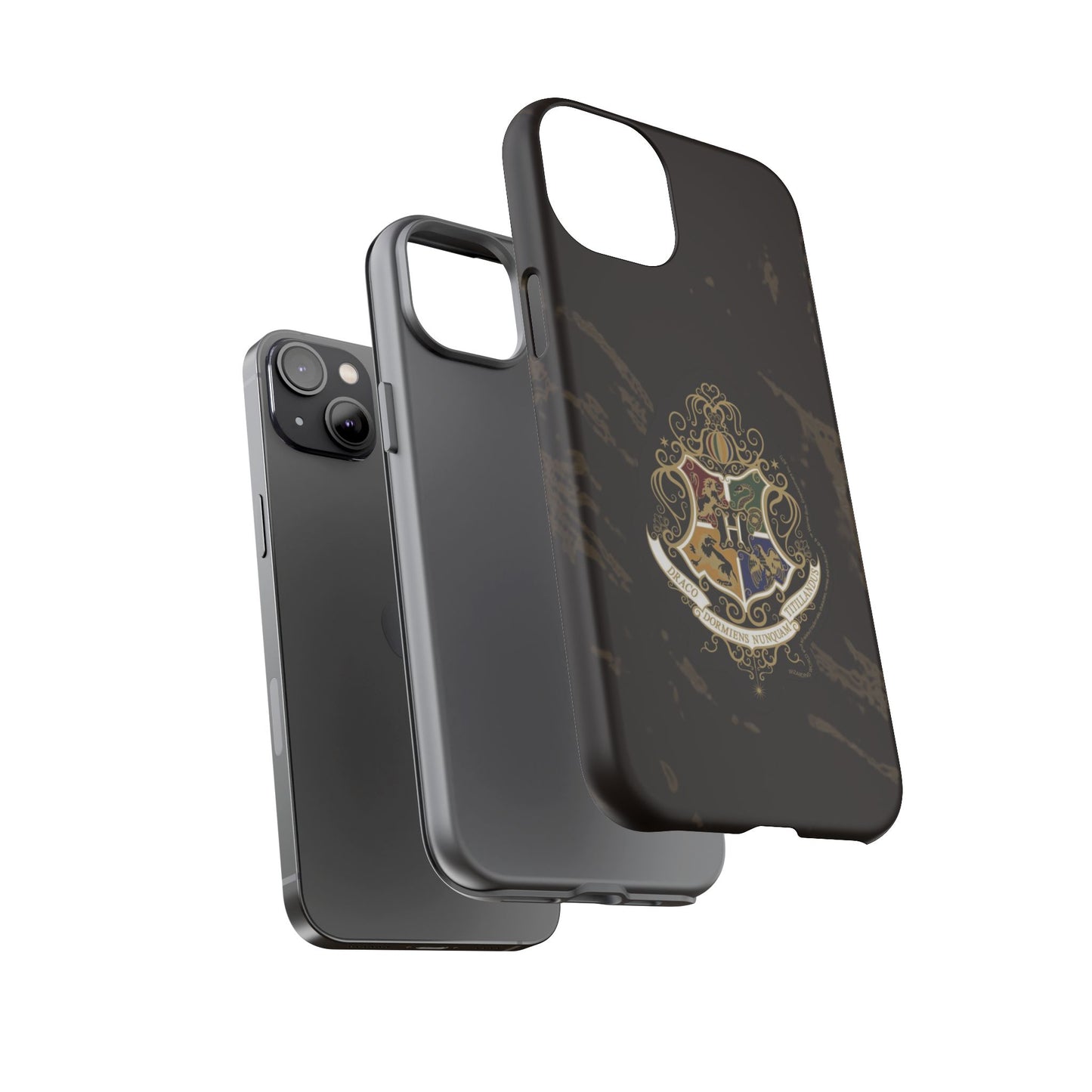 Phone Case - Harry Potter Hogwarts Class with 4 Team Symbols, Gryffindor, Hufflepuff, Ravenclaw, Slytherin