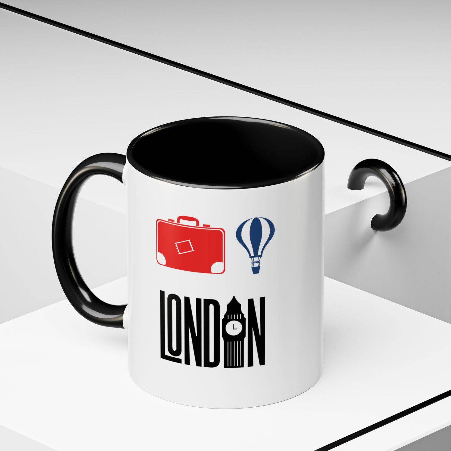 British Charm Accent Coffee Mug, Unique Travel Mug Gift, London Souvenir, Fun Office Coffee Cup, Royal Guard Mug, British Culture Decor