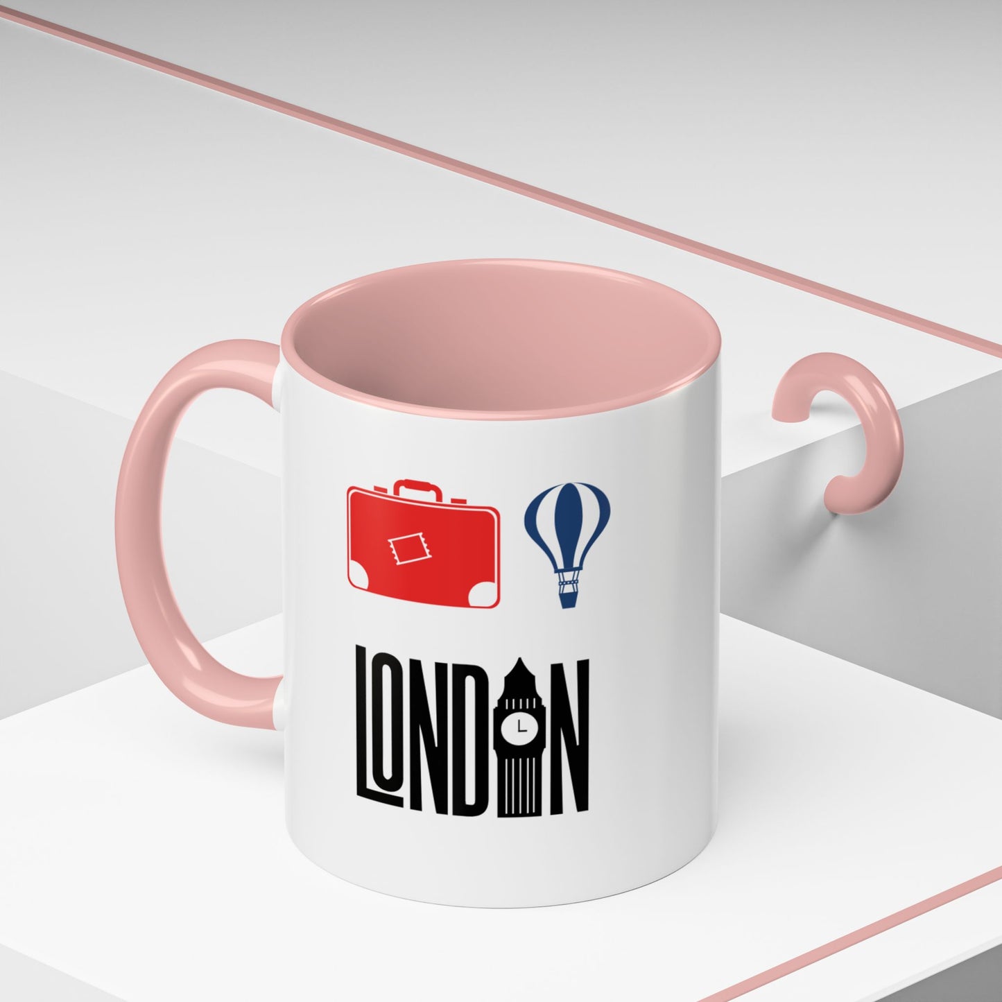 British Charm Accent Coffee Mug, Unique Travel Mug Gift, London Souvenir, Fun Office Coffee Cup, Royal Guard Mug, British Culture Decor