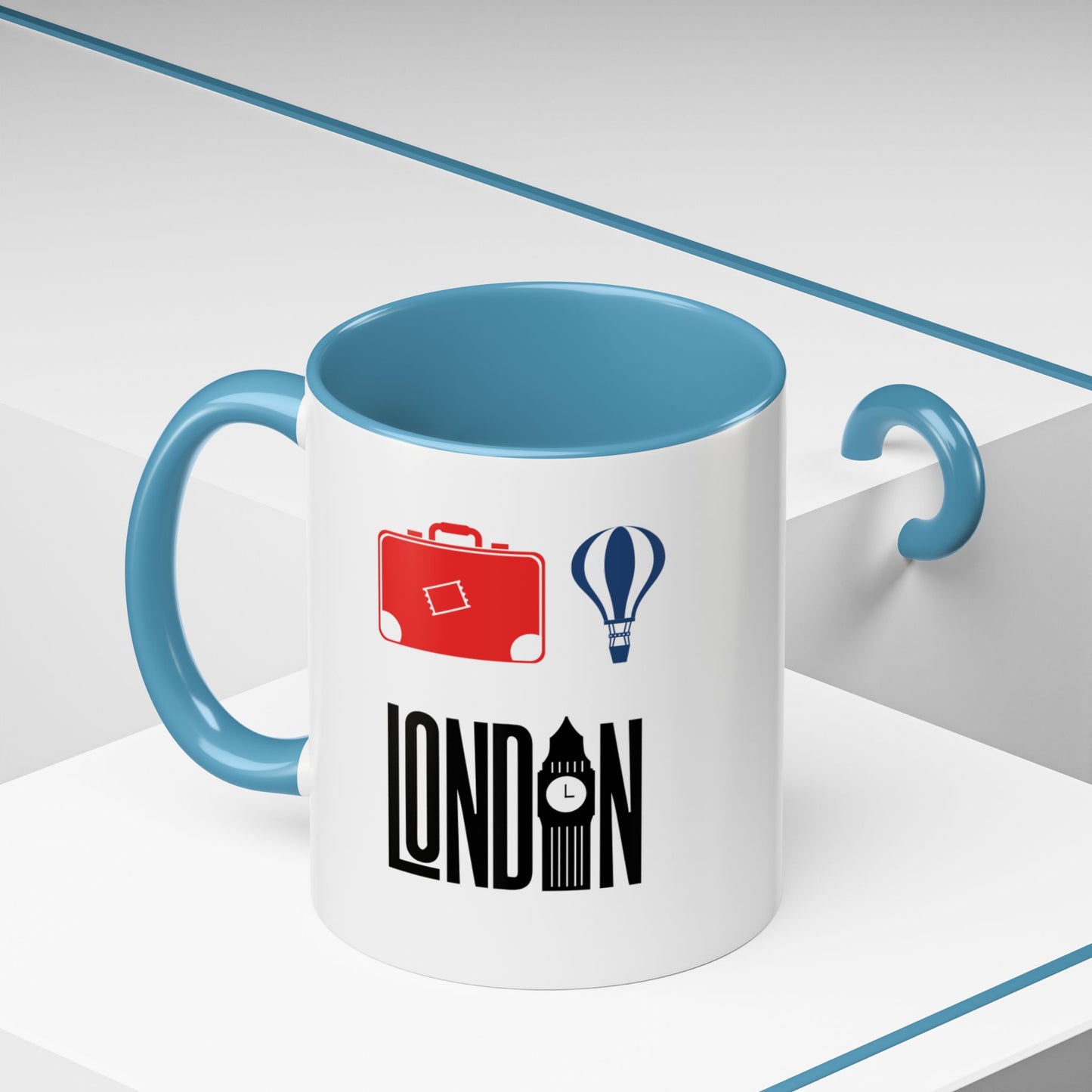 British Charm Accent Coffee Mug, Unique Travel Mug Gift, London Souvenir, Fun Office Coffee Cup, Royal Guard Mug, British Culture Decor