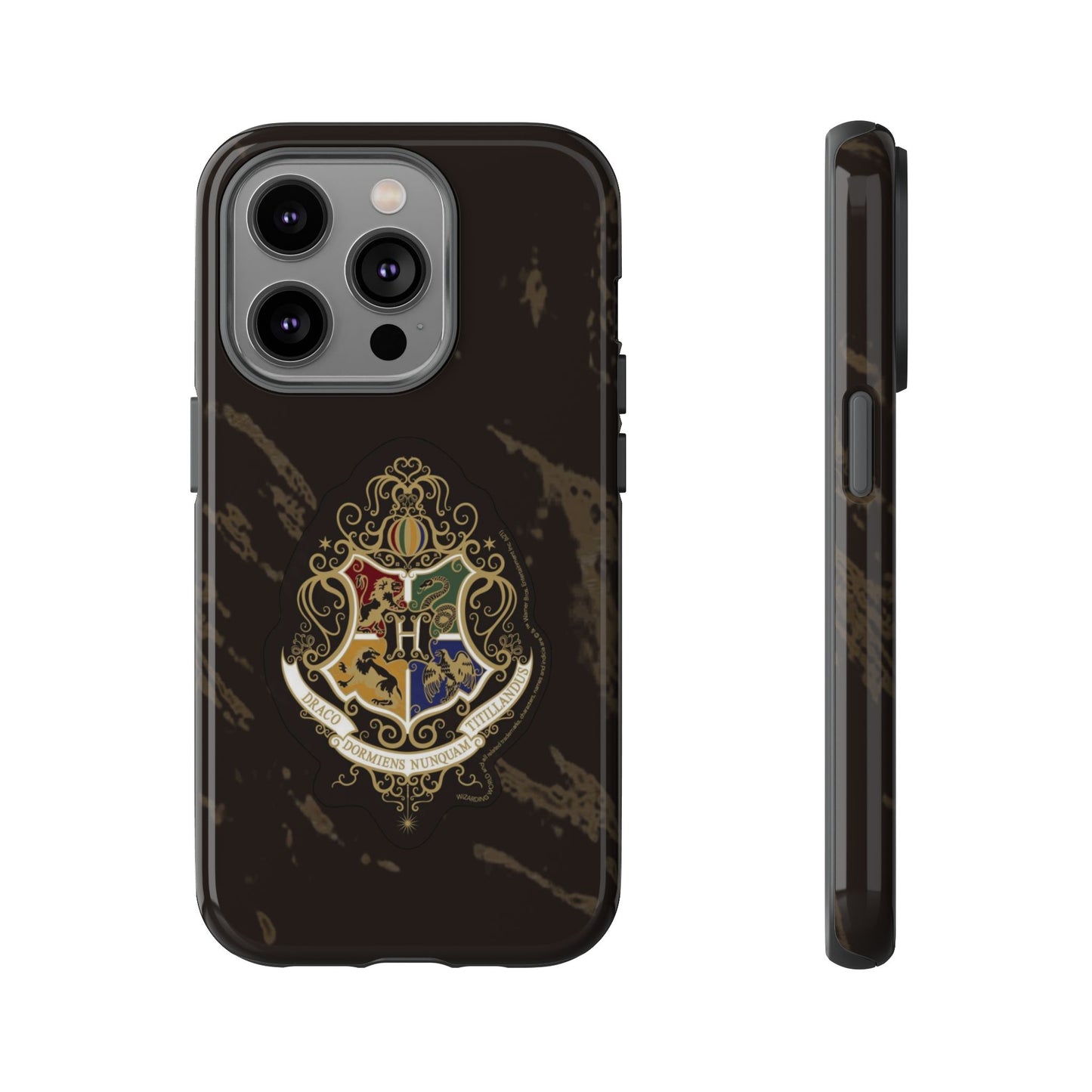 Phone Case - Harry Potter Hogwarts Class with 4 Team Symbols, Gryffindor, Hufflepuff, Ravenclaw, Slytherin