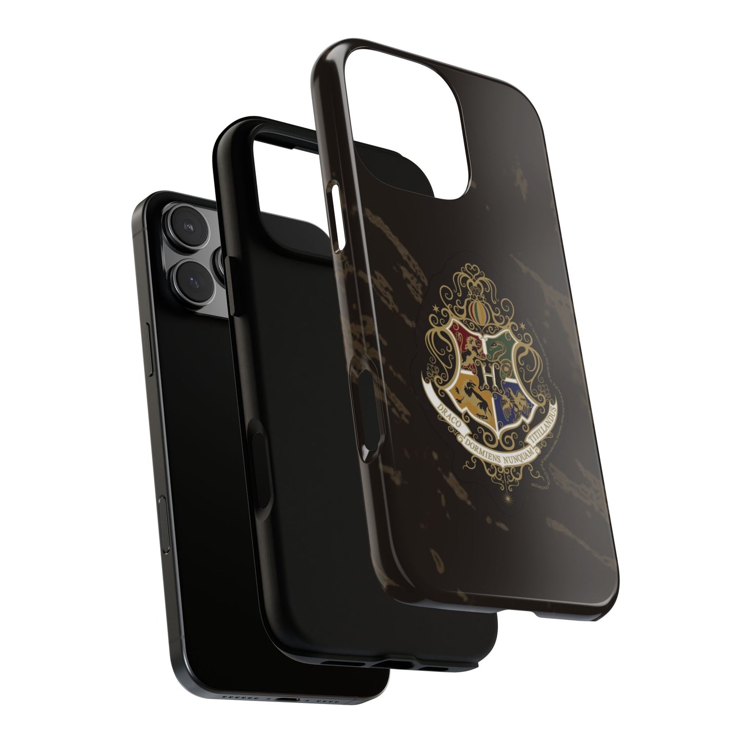 Phone Case - Harry Potter Hogwarts Class with 4 Team Symbols, Gryffindor, Hufflepuff, Ravenclaw, Slytherin