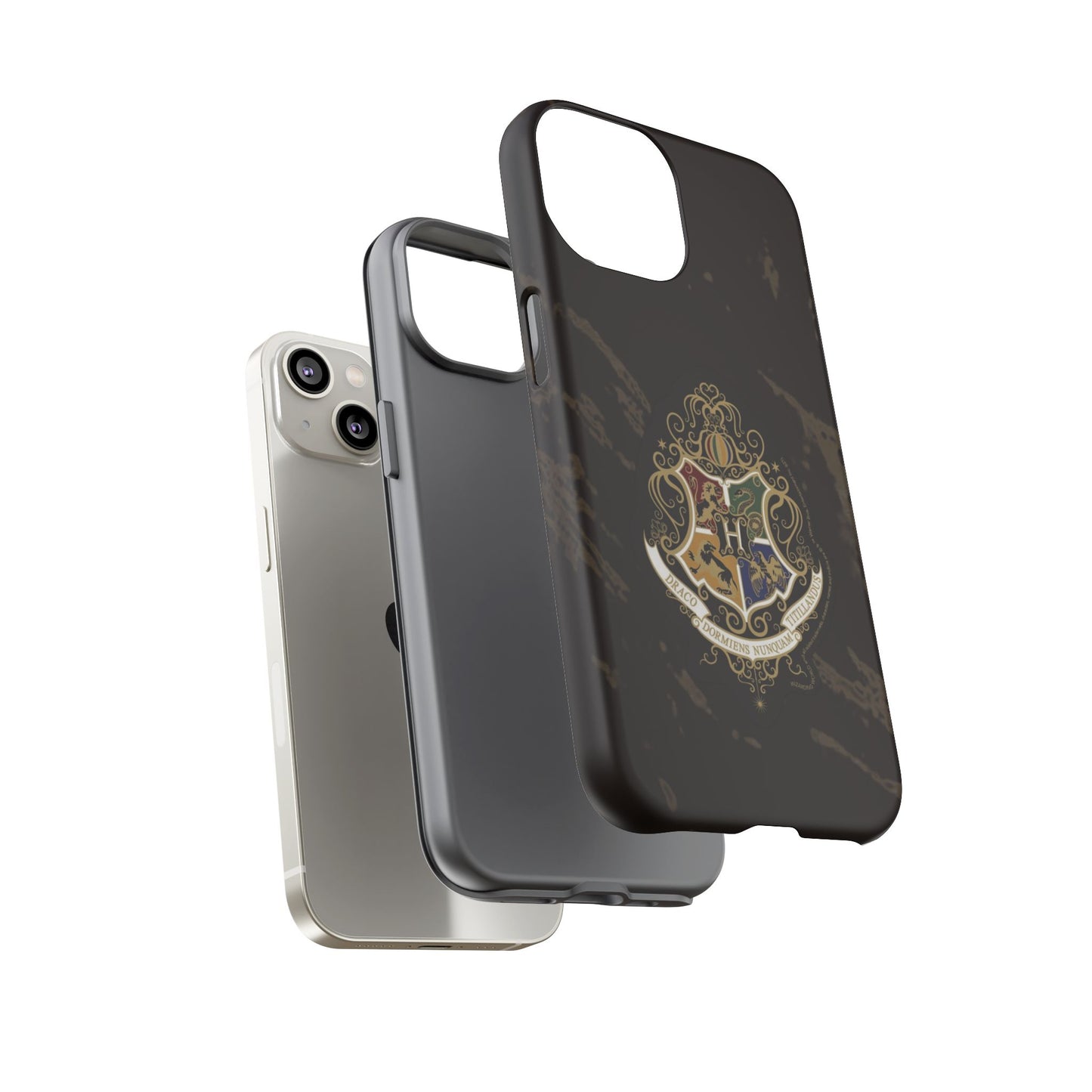 Phone Case - Harry Potter Hogwarts Class with 4 Team Symbols, Gryffindor, Hufflepuff, Ravenclaw, Slytherin