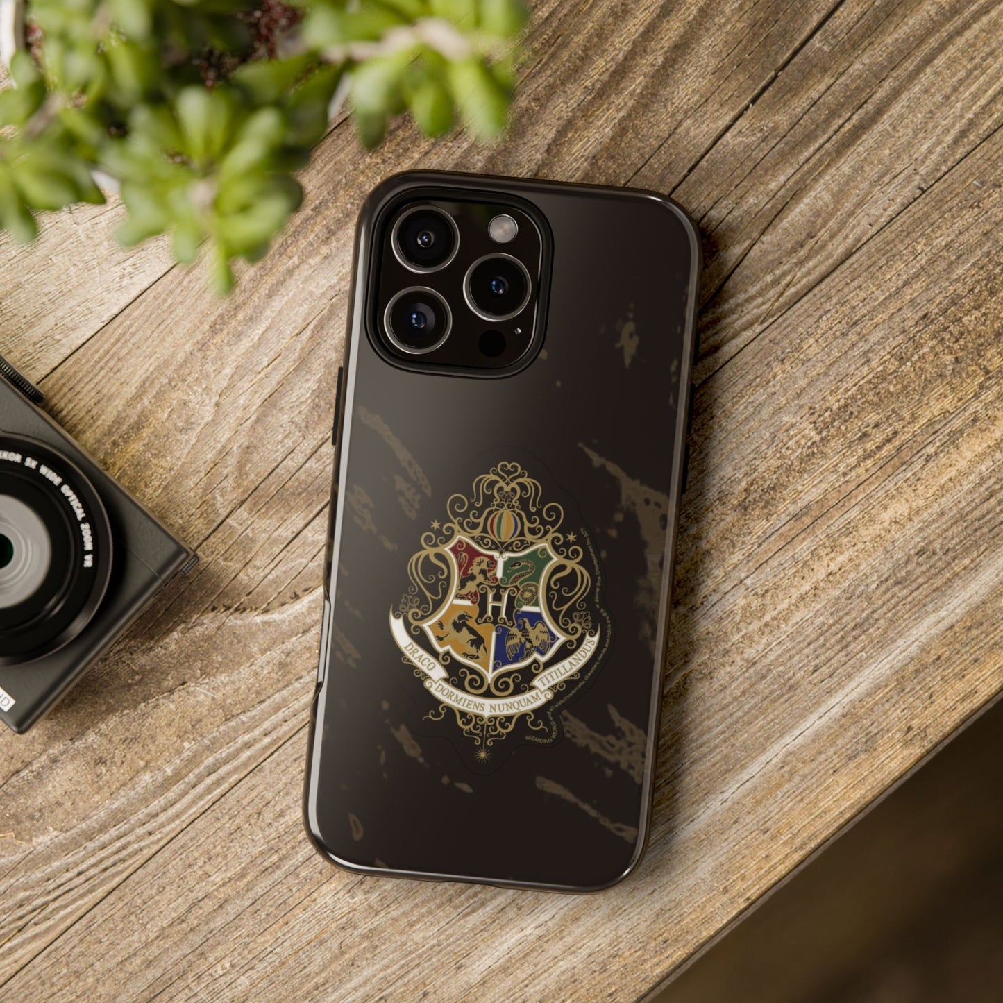 Phone Case - Harry Potter Hogwarts Class with 4 Team Symbols, Gryffindor, Hufflepuff, Ravenclaw, Slytherin