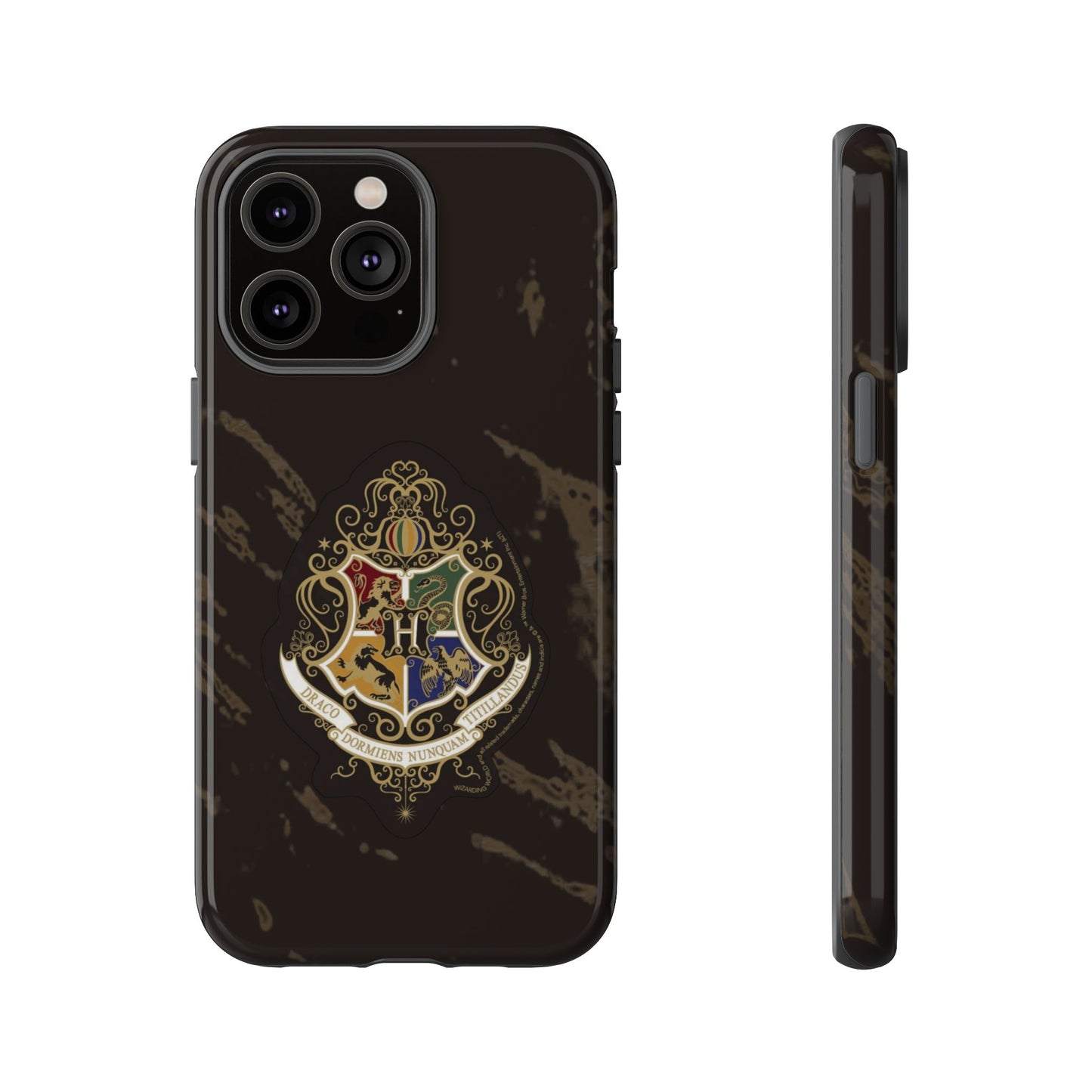 Phone Case - Harry Potter Hogwarts Class with 4 Team Symbols, Gryffindor, Hufflepuff, Ravenclaw, Slytherin