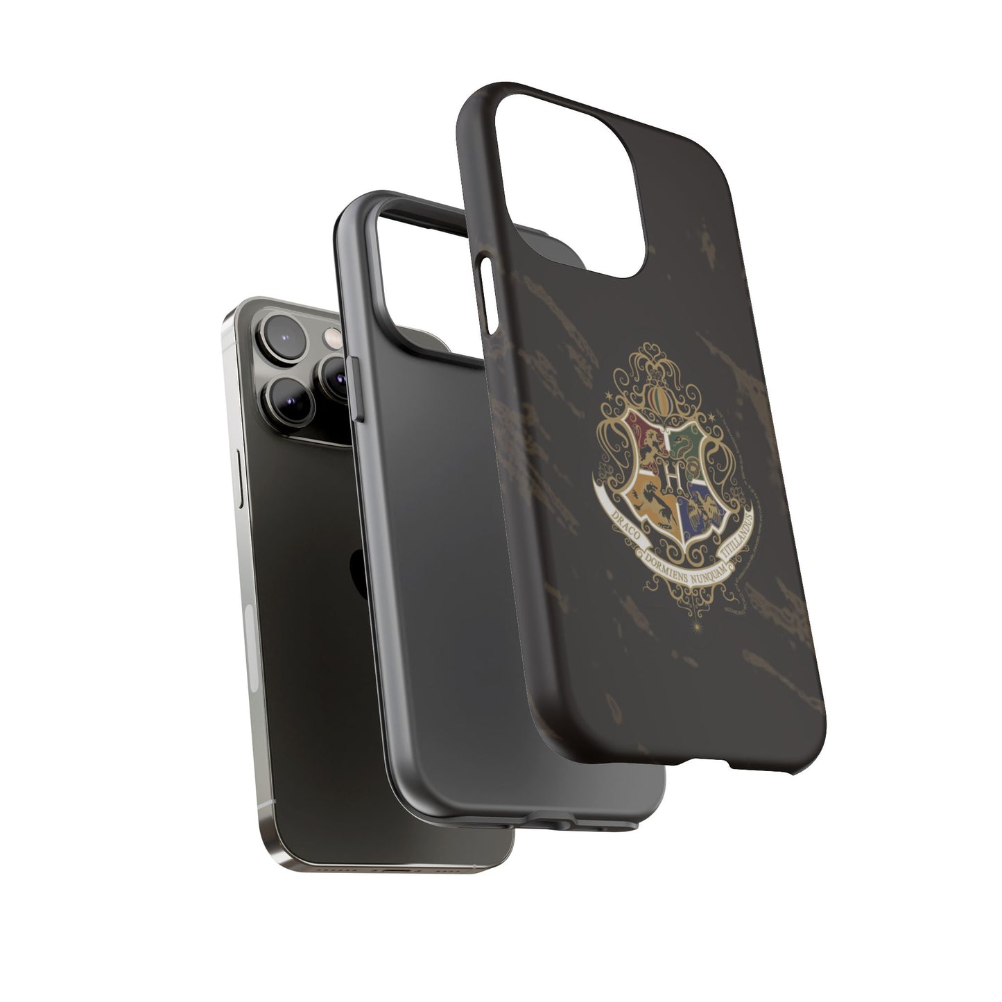 Phone Case - Harry Potter Hogwarts Class with 4 Team Symbols, Gryffindor, Hufflepuff, Ravenclaw, Slytherin