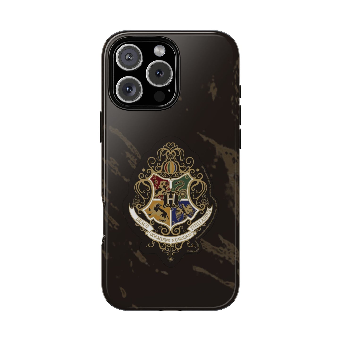 Phone Case - Harry Potter Hogwarts Class with 4 Team Symbols, Gryffindor, Hufflepuff, Ravenclaw, Slytherin