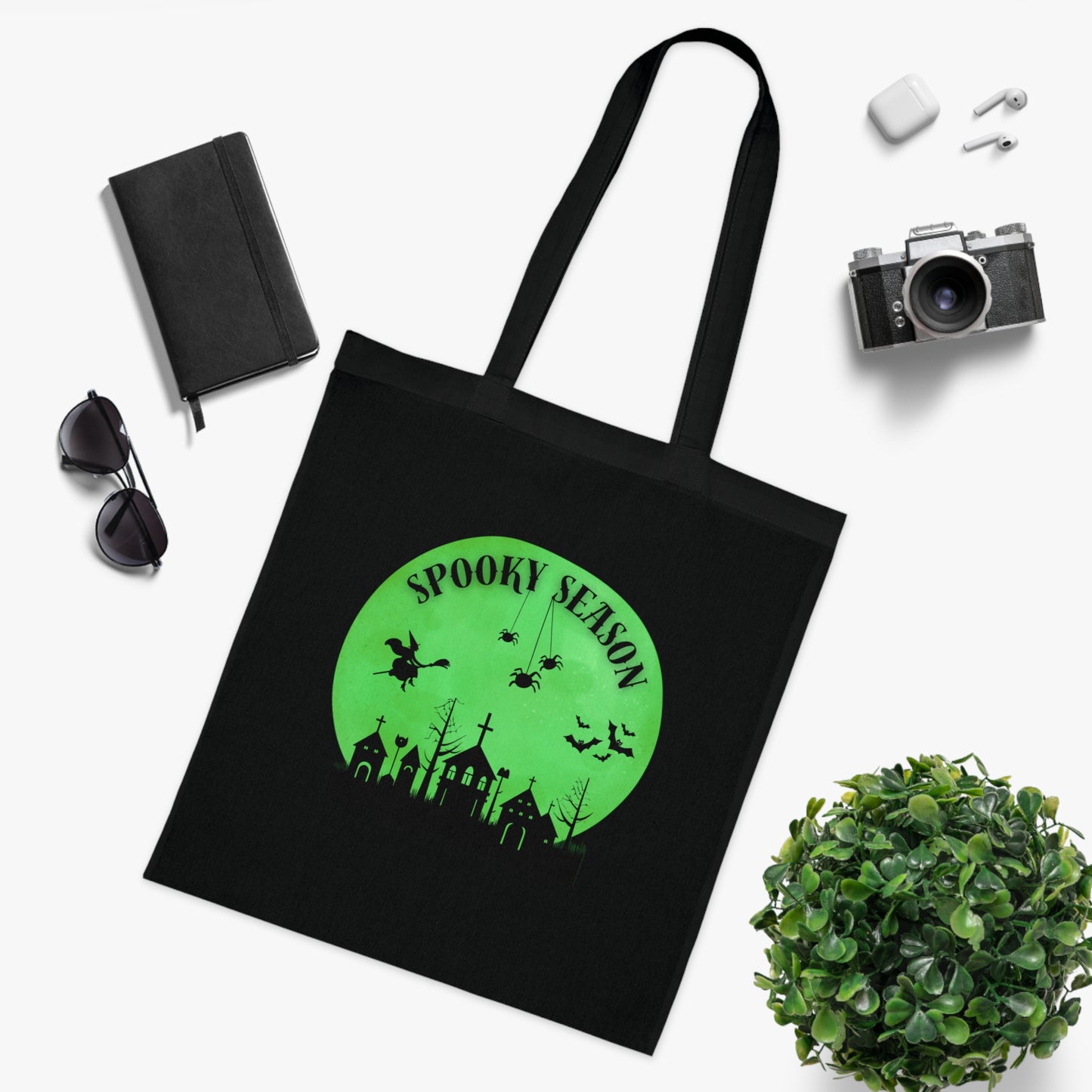 Spooky Season Cotton Tote Bag