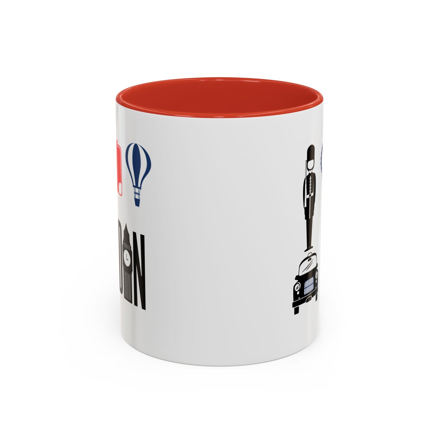 British Charm Accent Coffee Mug, Unique Travel Mug Gift, London Souvenir, Fun Office Coffee Cup, Royal Guard Mug, British Culture Decor