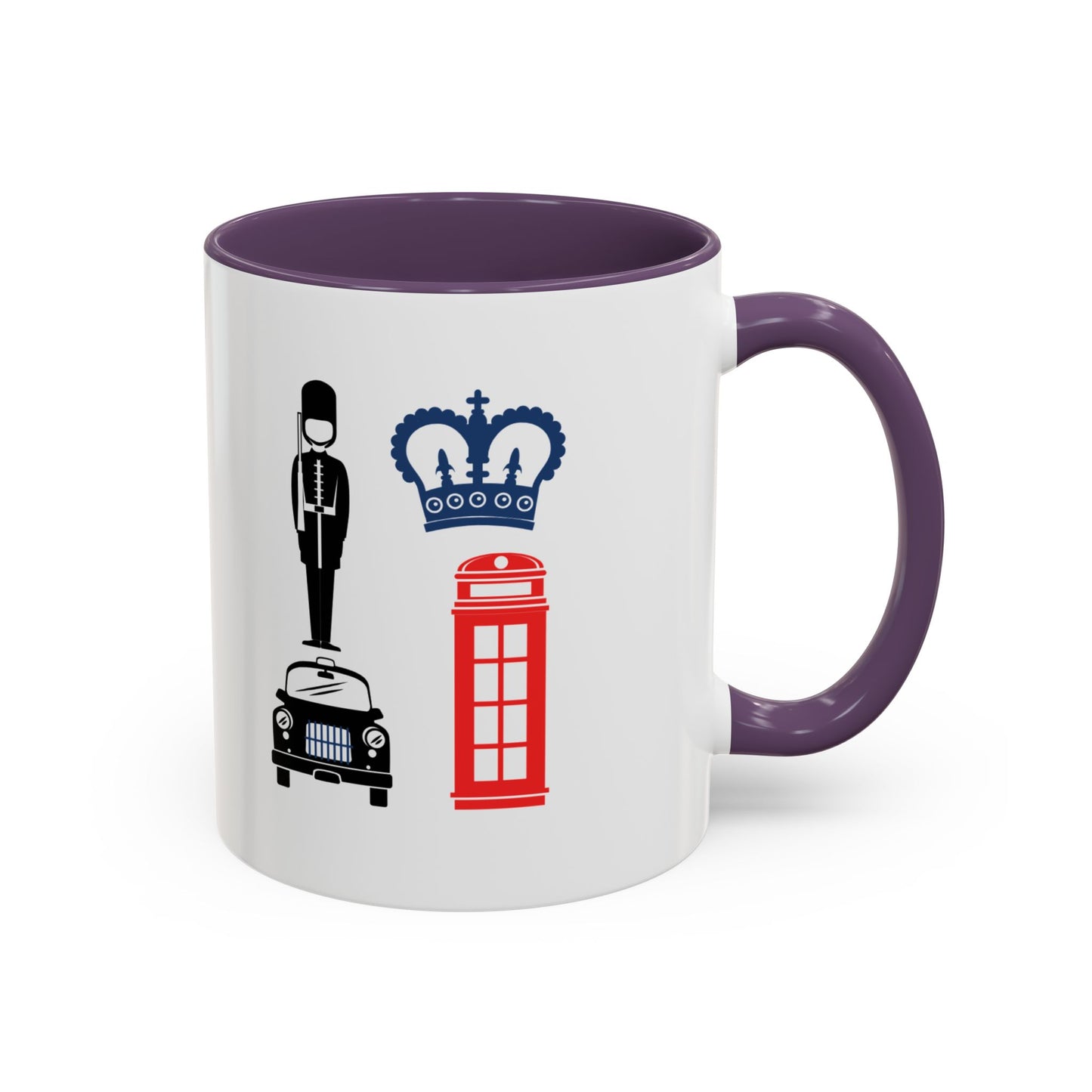 British Charm Accent Coffee Mug, Unique Travel Mug Gift, London Souvenir, Fun Office Coffee Cup, Royal Guard Mug, British Culture Decor