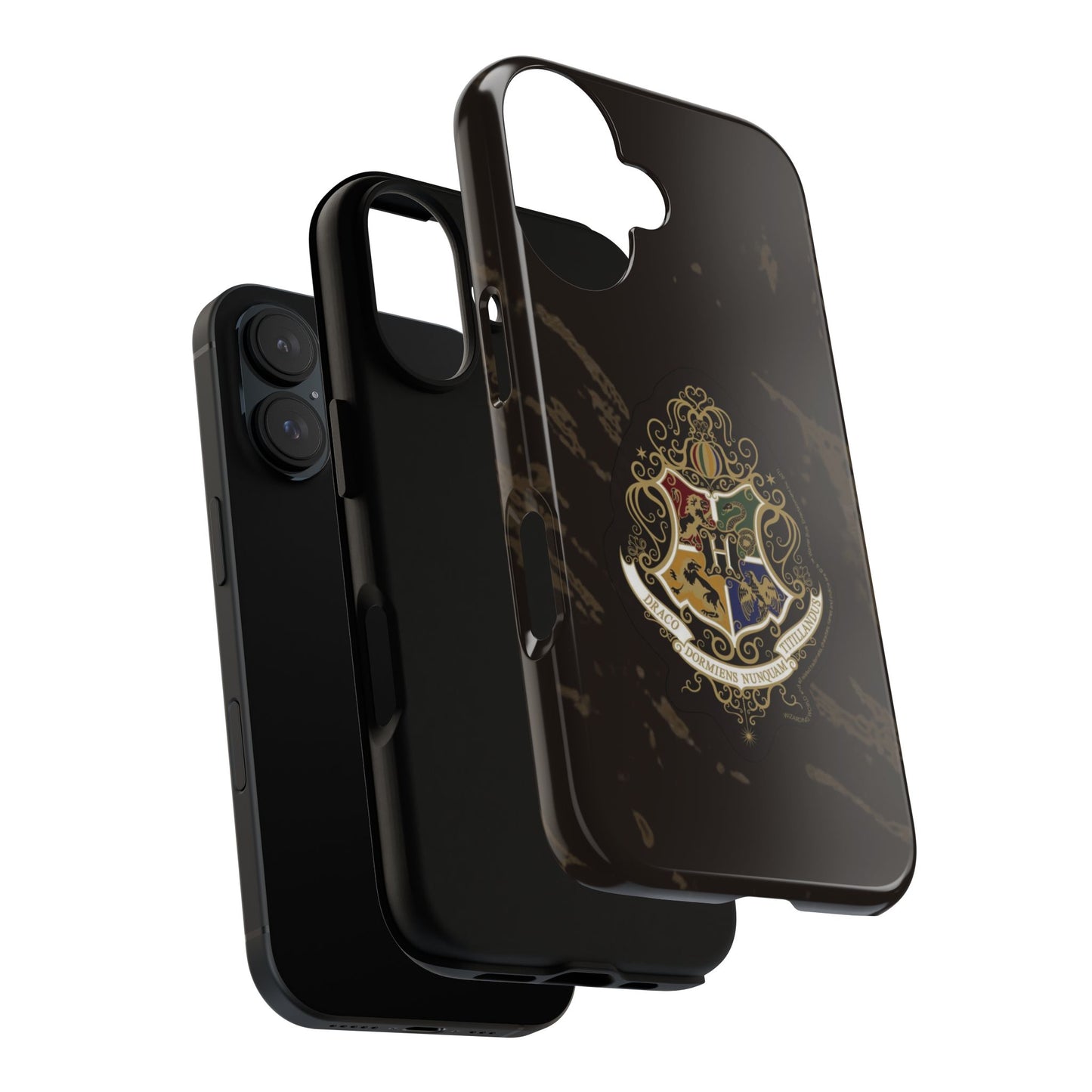 Phone Case - Harry Potter Hogwarts Class with 4 Team Symbols, Gryffindor, Hufflepuff, Ravenclaw, Slytherin