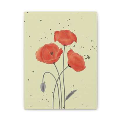 Flower Matte Canvas, Stretched, 1.25"