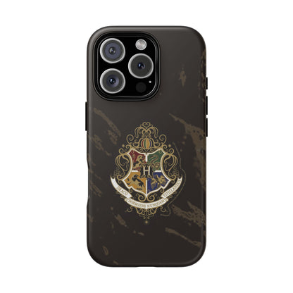 Phone Case - Harry Potter Hogwarts Class with 4 Team Symbols, Gryffindor, Hufflepuff, Ravenclaw, Slytherin
