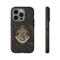 Phone Case - Harry Potter Hogwarts Class with 4 Team Symbols, Gryffindor, Hufflepuff, Ravenclaw, Slytherin