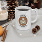 Coffee Lover's 11oz White Mug, Gift for Coffee Enthusiasts, Fun Ceramic Cup, Kitchen Decor, Office Mug, Cute Coffee Lover Gift