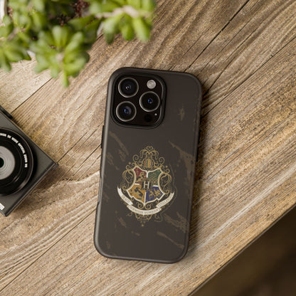 Phone Case - Harry Potter Hogwarts Class with 4 Team Symbols, Gryffindor, Hufflepuff, Ravenclaw, Slytherin
