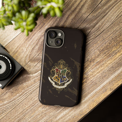 Phone Case - Harry Potter Hogwarts Class with 4 Team Symbols, Gryffindor, Hufflepuff, Ravenclaw, Slytherin