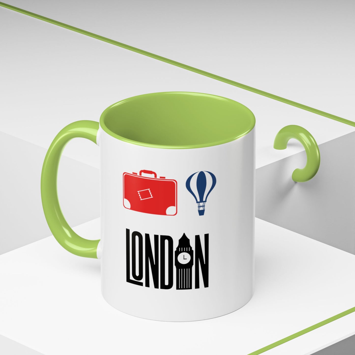 British Charm Accent Coffee Mug, Unique Travel Mug Gift, London Souvenir, Fun Office Coffee Cup, Royal Guard Mug, British Culture Decor