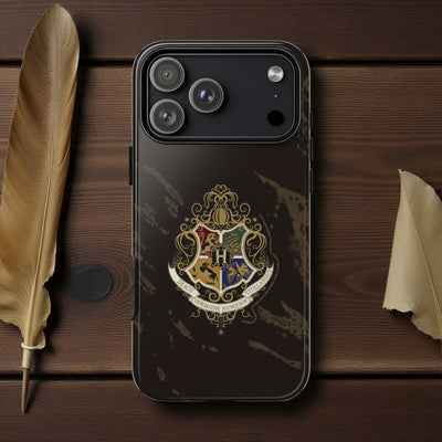 Phone Case - Harry Potter Hogwarts Class with 4 Team Symbols, Gryffindor, Hufflepuff, Ravenclaw, Slytherin