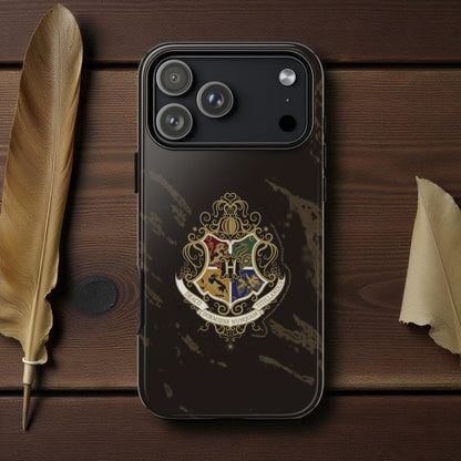 Phone Case - Harry Potter Hogwarts Class with 4 Team Symbols, Gryffindor, Hufflepuff, Ravenclaw, Slytherin