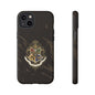 Phone Case - Harry Potter Hogwarts Class with 4 Team Symbols, Gryffindor, Hufflepuff, Ravenclaw, Slytherin