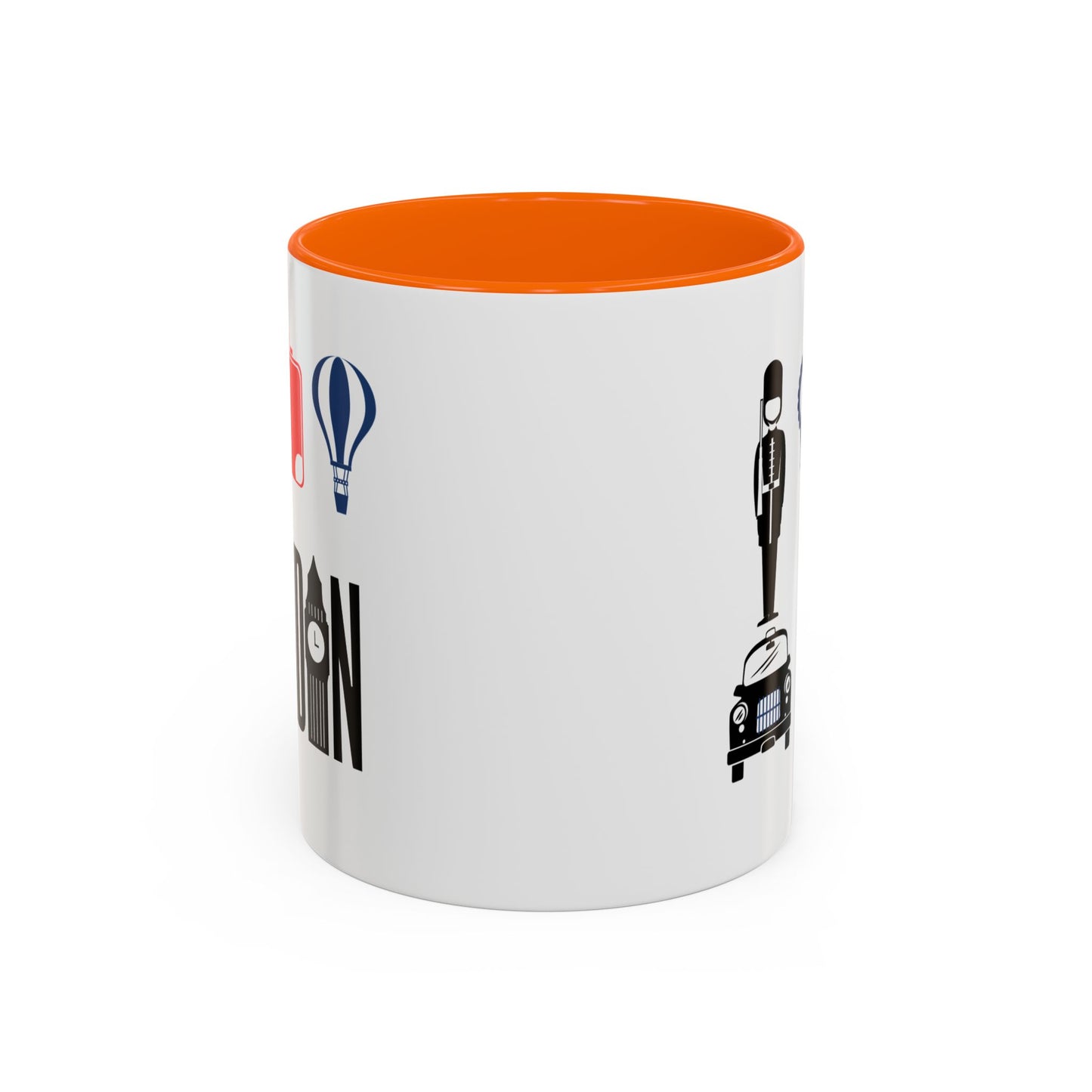 British Charm Accent Coffee Mug, Unique Travel Mug Gift, London Souvenir, Fun Office Coffee Cup, Royal Guard Mug, British Culture Decor