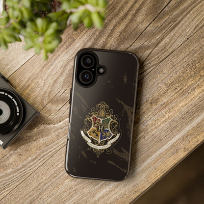 Phone Case - Harry Potter Hogwarts Class with 4 Team Symbols, Gryffindor, Hufflepuff, Ravenclaw, Slytherin