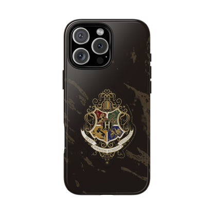 Phone Case - Harry Potter Hogwarts Class with 4 Team Symbols, Gryffindor, Hufflepuff, Ravenclaw, Slytherin