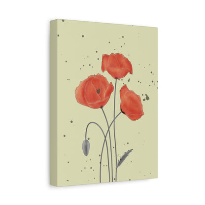 Flower Matte Canvas, Stretched, 1.25"