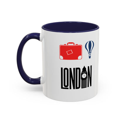 British Charm Accent Coffee Mug, Unique Travel Mug Gift, London Souvenir, Fun Office Coffee Cup, Royal Guard Mug, British Culture Decor